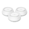 TP-LINK DECO BE65-POE(3-PACK) BE11000 Whole Home Mesh Wi-Fi 7 System with PoE 688 Mbps at 2.4 GHz + 4324 Mbps at 5 GHz + 5764 Mbps 6 GHz