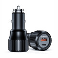 Choetech 6932112102959 TC0010 63W 45W USB-C PD 18W USB-A Dual Fast Car Charger 12V-24V QC 3.0