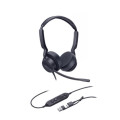 Yealink UH42-SE-D-MS-C/A *LS UH42SE Dual Teams USB-C/A Microsoft Certified Teams USB Wired Headset, Noise-Canceling Microphone, Leather Ear Cushions Control