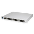 Ubiquiti USW-PRO-48-POE UniFi SWITCH PRO 48 POE, 48 (40 PoE+; 8 PoE++), 4x 10G SFP+, 600W, LAYER3, RACK-M