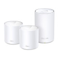 TP-LINK DECO X50-DSL(3-PACK) (E) AX3000 VDSL Whole Home Mesh WiFi 6 Router, 574 Mbps at 2.4 GHz + 2402 Mbps at 5 GHz, VDSL Profile 35b 350/60 Mbps