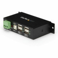 StarTech ST4200USBM USB Hub - USB Type B - External - Black - TAA Compliant - 4 Total USB Port(s) - 4 USB 2.0 Port(s) - PC, Mac