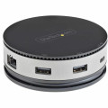 StarTech DKT31CHDVCM USB C Multiport Adapter - USB Type-C 10Gbps Mini Dock 4K 60Hz HDMI/DisplayPort/1080p VGA - 75W PD Passthrough, USB Hub & GbE - 3 x USB Ports - USB Type-C - Network (RJ-45) - HDMI - VGA - DisplayPort - Thunderbolt - Wired - Windows 11,