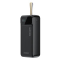 Choetech 6932112106858 B730 30000mAh Power Bank PD22.5W with Digital Display Black