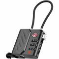 Verbatim 30169 DUAL TRACKING TAG WITH TSA LOCK BLACK