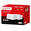 TP-LINK HALO H47BE(2-PACK) Mercusys BE9300 Whole Home Mesh Wi-Fi 7 System, 9214 Mbps Tri-Band, Up to 550m² (WIFI7)