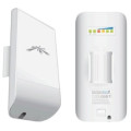 Ubiquiti LOCOM2 airMAX Nanostation LOCO M 2.4GHz Indoor/Outdoor CPE - Point-to-Multipoint(PtMP) application - Includes PoE Adapter