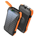 Choetech 6932112103826 B657 20000mAh Solar Power Bank With Wireless+USB-C+USB-A x 3 + LED Flashlight