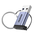 BENFEI 6971785944459 000407GY USB-A3.0 to USB-C Adapter Male to Female Supporting 5V 3A Charging and 10Gbps Data Transmit