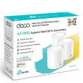 TP-LINK DECO X20(3-PACK) AX1800 Whole Home Mesh Wi-Fi System, Up To 530 sqm Coverage, WIFI6,1201Mbps @ 5Ghz, 574Mbps @ 2.4 GHz OFDMA, MU-MIMO (WIFI6)