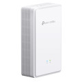TP-LINK EAP615GP-WALL Omada AX1800 Wi-Fi 6 Wall Plate GPON Access Point, 574Mbps at 2.4 GHz + 1201 Mbps at 5 GHz, AC Power, 4×Internal Antennas, MU-M