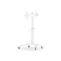 Atdec AD-TVC-70A-W MOBILE CART WHITE, LARGE DISPLAYS UPTO 70", 70KG,H/ADJ VESA UP TO 600X400, 10 YR WTY
