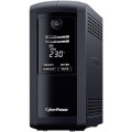 CyberPower VP1000ELCD Systems Value Pro-- 1000 / 550W Line Interactive UPS - 1* 12V/9AH - 2 Yrs Adv. Replacement WTY Incl. internal Batteries