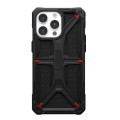 UAG 114298113940 Monarch Kevlar Apple iPhone 15 Pro Max (6.7') Rugged Case - Kevlar Black, 20ft. Drop Protection (6M), 10 Years Warranty