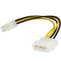 Astrotek AT-MOLEX-TO-EPS Internal Power Molex Cable 25cm - 4 pins Male to EPS 8 pins Female 12V Motherboard Power Supply Adapter Converter