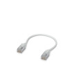 Ubiquiti UACC-CABLE-PATCH-EL-C6A-0.15M-W UniFi Premium Patch Cable,0.15M, Single-Pack, White, Ultra-Thin Braided Patch Cable, Designed Optimized 10GbE Networking