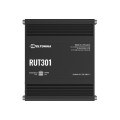 Teltonika RUT301000500 RUT301 Industrial Ethernet Router, Rugged Industrial Ethernet Router, 5 Ethernet Ports, 2 Configurable Digital Inputs/Outputs, PSU included