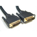 Astrotek AT-DVID-MM-2M DVI-D Cable 2m - 24+1 pins Male to Male Dual Link 30AWG OD8.6mm Gold Plated RoHS