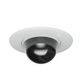 Ubiquiti UACC-G5-DOME-ULTRA-FM-SB-W G5 Dome Camera Ultra Flush Mount,White, Accessory For Recessed Instal Into A Wall/Ceiling With Smoked Bubble Enhanced Discretion