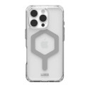 UAG 114480114333 Plyo MagSafe Apple iPhone 16 Pro (6.3') Rugged Case - Ice/Silver , 16ft. Drop Protection (4.8M), Armored Shell, 10 Years Warranty