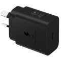 Samsung EP-T2510NBEGAU 25W GaN USB-C Fast Wall Charger - Black, 1x USB-C, Supports up to 25W, Compact & Travel-Ready, 1 Year Warranty