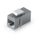 Ubiquiti UACC-KEYSTONE-COUPLER-C6A Pass-through Cat6A Keystone Coupler, 12-Pack, For Connecting Pre-terminated Ethernet Cables Seamlessly