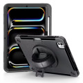 USP HDIPADPRO13 Rugged Apple iPad Pro (13') (M5/M4) (8th/7th Gen) Case Black - Built-in-Kickstand, Hand & Shoulder Strap, DropProof, 5 Years Warranty