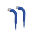 Ubiquiti U-CABLE-PATCH-0.3M-RJ45-BL UniFi Patch Cable,Length .3m,Blue,Ultra-thin patch cable with GbE support and flexible, bendable boots for enhanced installation versatility.