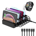 Choetech 6971824976991 Q3008 6-Port + QC 3.0 Multiple Device Charging station, best for school & Office