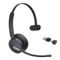 Yealink BH70-M-MS-C/A BH70 Bluetooth Wireless Mono Headset Microsoft Teams, 3 mic noise cancellation Talk time up to 35h BT51 C Dongle with Type A Adaper