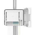 Ubiquiti UISP-BOX-PLUS UISP Box Plus, IPX6-rated Water Resistance, Enclosure for UISP Switch Plus, Pole /Wall-mount, Includes Fiber Strain Relief Kit,
