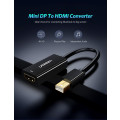 UGREEN 6957303843602 40360 mini DP male to HDMI female converter cable Black