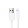 USP 6972890207897 Lightning to USB-A Cable (2M) White - Quick Charge & Connect, 2.4A Rapid Charge, 480Mbps Transfer, Fast Charge,Tested 10K+ Bend, 5 Years Warranty