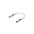 Ubiquiti UACC-UPLINK-SFP28-0.3M Uplink Cable, Direct Attach Cable,0.3M, Auto Link Optimization, Seamless 1G SFP, 10G SFP+, 25G SFP28 Interconnects Between UniFi Devices.