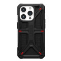 UAG 114278113940 Monarch Kevlar Apple iPhone 15 Pro (6.1') Rugged Case - Kevlar Black,20ft. Drop Protection(6M),5 Layers Protection,10 Years Warranty