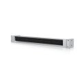 Ubiquiti UACC-RACK-PANEL-BRUSH-1U 1U Rack Mount OCD Panel Brush, Silver Brush Panel, Compatible With The Toolless Mini Rack