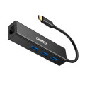 Choetech 6971824970630 HUB-U02 4-in-1 USB-C to Gigabit Ethernet + 3 x USB3.0 Adapter