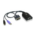 Aten KA7166-AX KVM Cable Adapter with RJ45 to DVI, USB for KH, KL, KM and KN series
