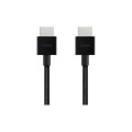 Belkin AV10176BT2M-BLK 2.01 m HDMI A/V Cable - Cable for Audio/Video Device, PlayStation 5, Xbox Series X, MacBook, Apple TV - First End: 1 x HDMI 2.1 Digital Audio/Video - Male - Second End: 1 x HDMI 2.1 Digital Audio/Video - Male - Supports up to7680 x