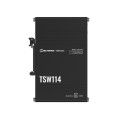 Teltonika TSW114000000 TSW114 Gigabit DIN Rail Ethernet Switch,Easy Mounting, 5x Gigabit Ethernet Ports with speeds of up to 1000 Mbps, PSU excluded