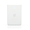 Ubiquiti U6-IW UniFi Wi-Fi 6 In-Wall Wall-mounted Access Point with a Built-in PoE Switch,115 m² Coverage