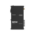 Teltonika RUT142000000 RUT142 Industrial Router, Wi-Fi 4, RS232 for Serial Communication, Integrated DIN Rail Bracket, 3-Pin Power Connector, PSU excluded