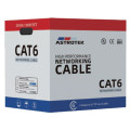 Astrotek ATP-BLUF6-305M CAT6 FTP Cable 305m Roll - Blue Full 0.55mm Copper Solid Wire Ethernet LAN Network 23AWG 0.55cu Solid 2x4p PVC Jacket