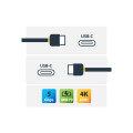 StarTech USB315C5C6 1.8M USB-C 3.0 CABLE, 5A PD, TB3 COMPATIBLE, BLACK, 2YR