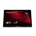 ViewSonic TD1630-3 16' 10 Point Projected Capactitive Touch, HDMI and VGA, Dual Speakers, Durable, Scratch Resistant, VESA 75, Monitor. KIOSK