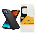USP 6976552043311 Rugged Apple iPhone 17e / iPhone 16e 5G (6.1') Armor Light Case Black - No-Slip, Sleek, Drop-Protection, Strong & Durable, 5 Years Warranty