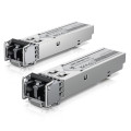 Ubiquiti UACC-OM-MM-1G-D-2 UFiber SFP Multi-Mode Fiber Module, 2-Pack, 1.25 Gbps Throughput, 1.25 Gbps Throughput, Supports Connections Up to 550 m