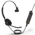 Jabra 5093-299-2269 Engage 50 II Mono UC Corded USB-C/A Headset, Best Headset for Clear Customer Calls Ultra-Lightweight Hearing Protection Smartringer Busylight