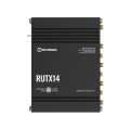 Teltonika RUTX14000300 RUTX14 4G LTE CAT12 Industrial Cellular Router, Instant LTE Failover, Dual Band WiFi 802.11ac, GNSS/GPS and Bluetooth LE, PSU included