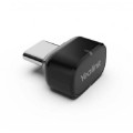 Yealink BT51-C , USB-C Bluetooth Dongle, Support BH72/BH76 Connect To PC , guarantees a first-rate range of up to 100ft/30m Black, Plug-and-play